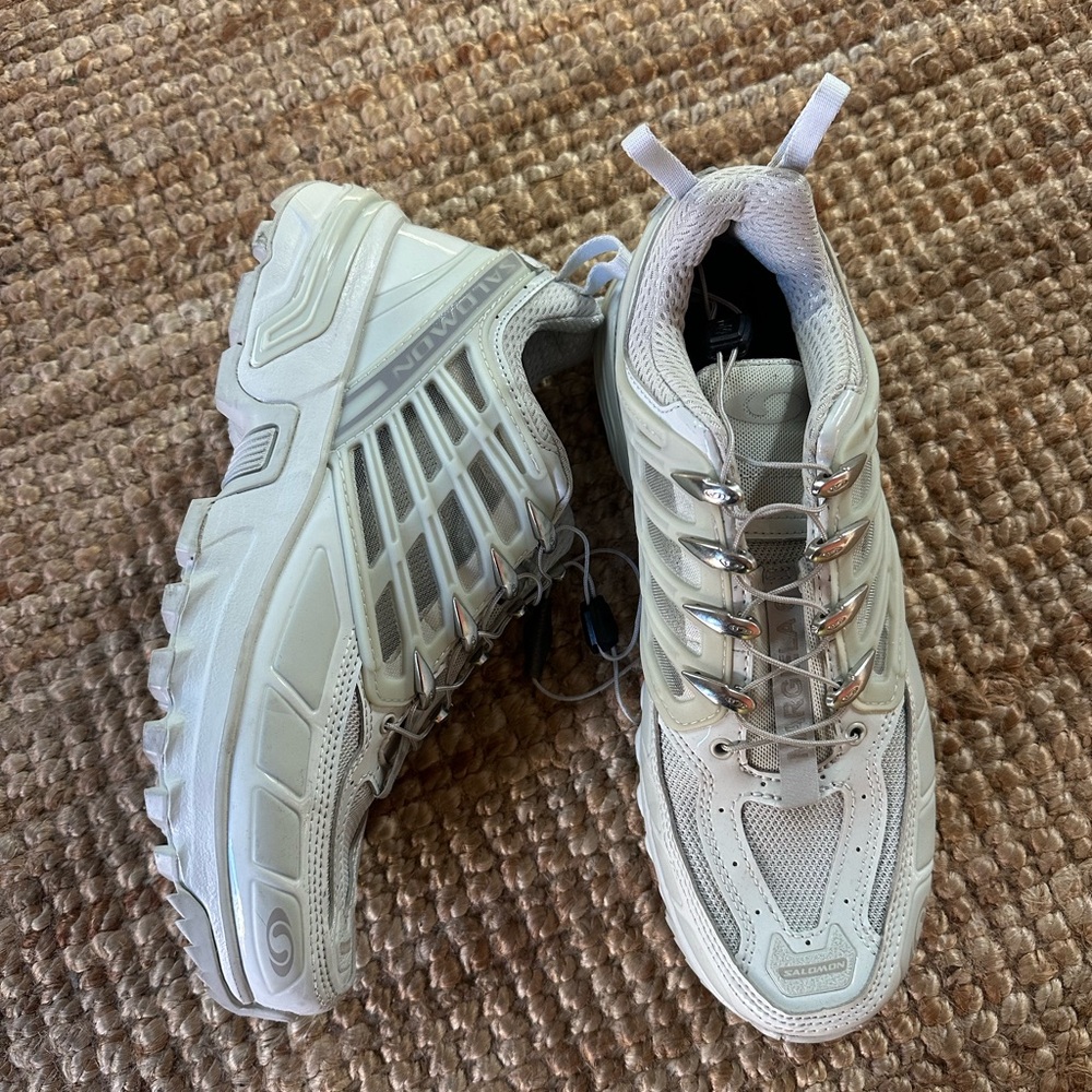 Salomon x Maison Margiela Women's Gray Sneakers - Picture 4 of 6
